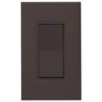 PCS HAI Wall Switch Dimmer, 600W/5A, Brown