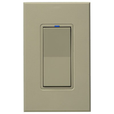 PCS HAI Wall Switch Dimmer, 600W/5A, Ivory