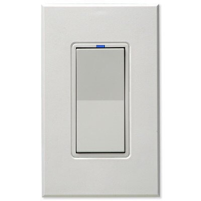 PCS HAI Wall Switch Dimmer, 600W/5A, White