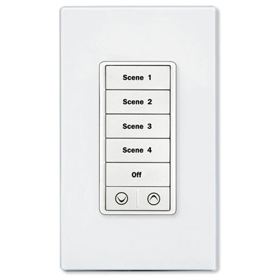 PCS PulseWorx UPB Wall Controller, 7 Button, White