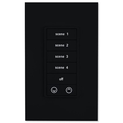 PCS PulseWorx UPB Keypad Controller with Load Relay, Black