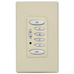 PCS PulseWorx UPB Dimmer Wall Switch, 6 Button, Almond