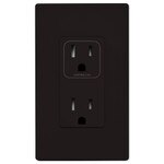 PCS SimpleWorx Split Duplex Wall Receptacle, Brown