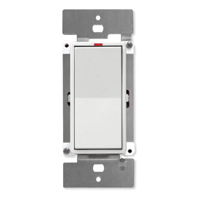 PCS SimpleWorx Wall Switch Transceiver Relay, 15A, White (Open Box)