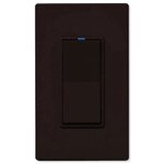 PCS PulseWorx UPB LED/CFL Dimmer Wall Switch, 1,000W, Brown