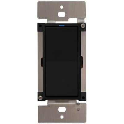 PCS PulseWorx UPB LED/CFL Dimmer Wall Switch, 600W, Black