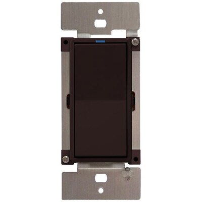 PCS PulseWorx UPB LED/CFL Dimmer Wall Switch, 600W, Brown