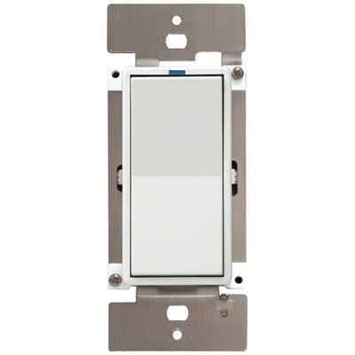 PCS PulseWorx UPB LED/CFL Dimmer Wall Switch, 600W, White