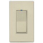 PCS PulseWorx UPB Electronic Low-Voltage Dimmer Wall Switch, 300W, Almond