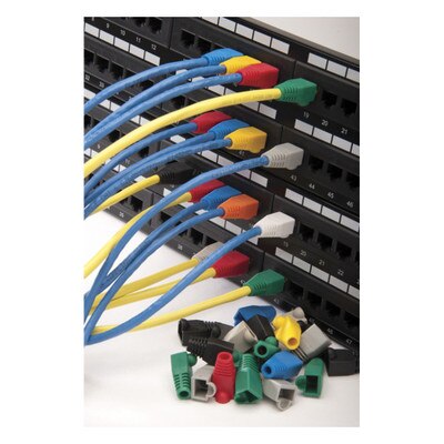 Platinum Tools EZ-RJ45 Cat5e Strain Relief Boot, 5.5mm Max OD, (100 Pack)