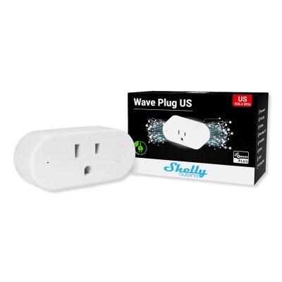 Shelly Qubino Wave Plug, Z-Wave 800 Smart Wall Plug