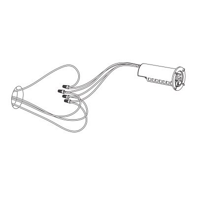 AprilAire Flush-Mount Temperature & Humidity Sensor Support Module