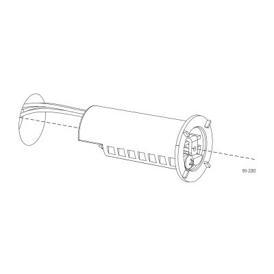 AprilAire Flush-Mount Temperature & Humidity Sensor Support Module