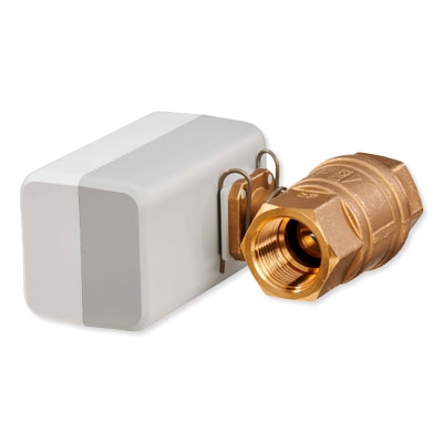 Resideo L5 Wi-Fi Actuator with L1 Leak Detector and NPT Ball Valve
