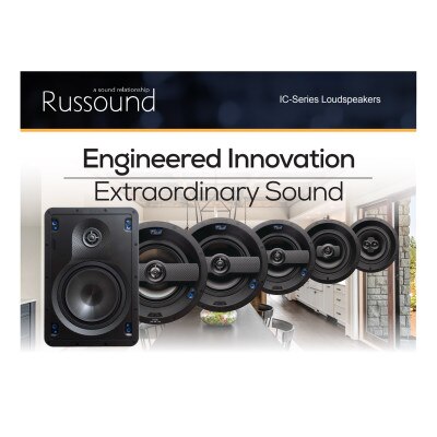 Russound 6.5" Enhanced Performance Single Point Stereo Loudspeaker