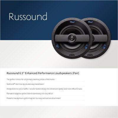 Russound 6.5" Enhanced Performance Loudspeakers (Pair)