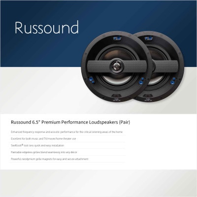 Russound 6.5" Premium Performance Loudspeakers (Pair)