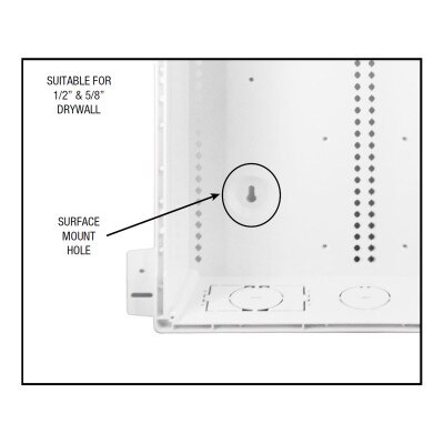 SCP Low Voltage Media Enclosure Kit, 28 in, 5 pack