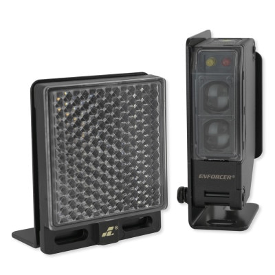 Seco-Larm Enforcer Reflective Beam Sensor with Square Reflector, 35'