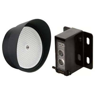 Seco-Larm Enforcer Reflective Beam Sensor with Round Reflector, 45 Ft.