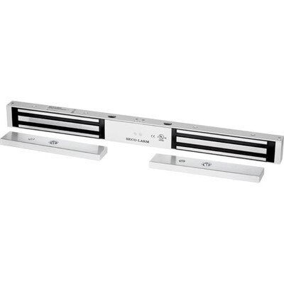 Seco-Larm Enforcer Double Door Electromagnetic Lock, Bond Sensor, 600 Lbs.