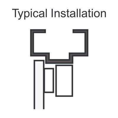 Seco-Larm Enforcer Z Bracket for 600 Lbs. Maglock