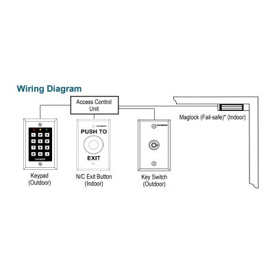Seco-Larm Electromagnetic Lock with LED, Bond & Door Position Sensor, 600 Lbs.