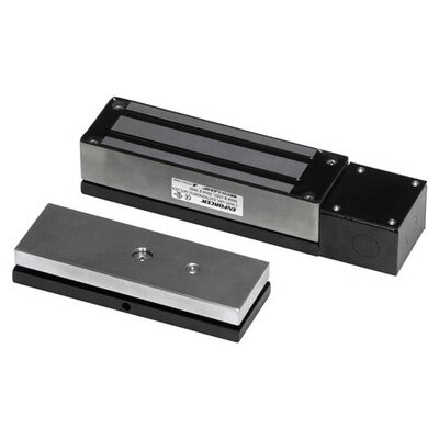 Seco-Larm Enforcer Electromagnetic Gate Lock, 1,300 Lbs. with Weldable Bracket