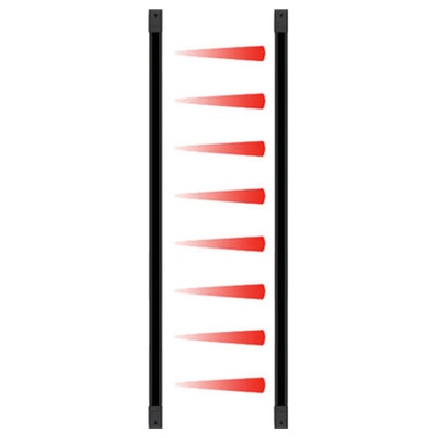 Seco-Larm Enforcer Curtain Sensors, 8 Beams, 60 In.