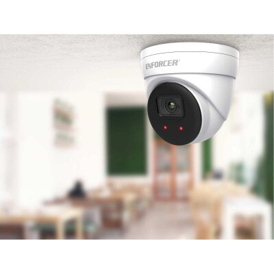 Seco-Larm ENFORCER 5MP IP Turret Camera, 2.8mm Fixed Lens