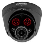 Seco-Larm Enforcer 4-in-1 Analog Turret Camera, Gray, Varifocal Lens