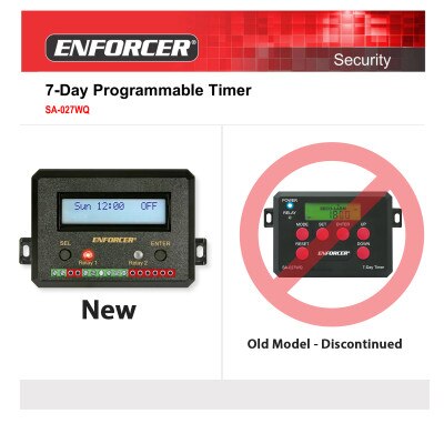 Seco-Larm Enforcer 7-Day Timer Module