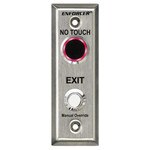 Seco-Larm Enforcer Slimline No Touch Request-to-Exit Plate, Outdoor, with Mechanical Override