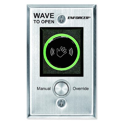 Seco-Larm Enforcer Wave-to-Open Sensor with Manual Override Button
