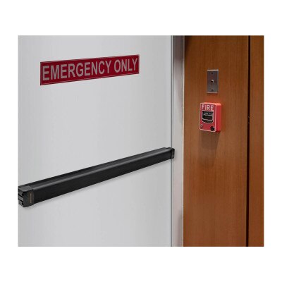 Seco-Larm Enforcer Electromechanical Push Bar, Black