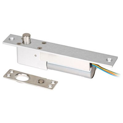 Seco-Larm Enforcer Electric Deadbolt, Fail-Safe, 12/24 VDC