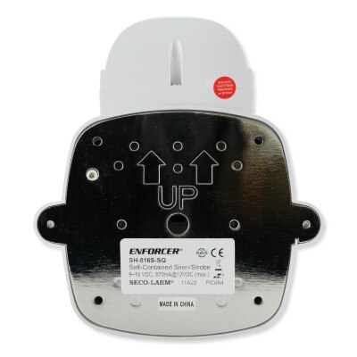 Seco-Larm Enforcer Self-Contained Siren/Strobe with Audio Input, Amber