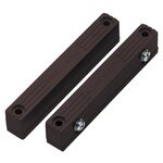 Seco-Larm Enforcer Magnetic Contact, Surface-Mount, NC, 2-3/4 In. Gap, Brown