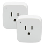 SATCO Starfish Wi-Fi 10A Mini Square On-Off Outlets