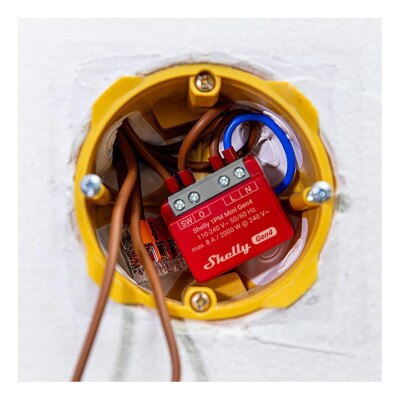 Shelly 1PM Mini Gen4 Smart Relay (2 Pack)