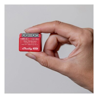 Shelly 1PM Mini Gen4 Smart Relay (2 Pack)