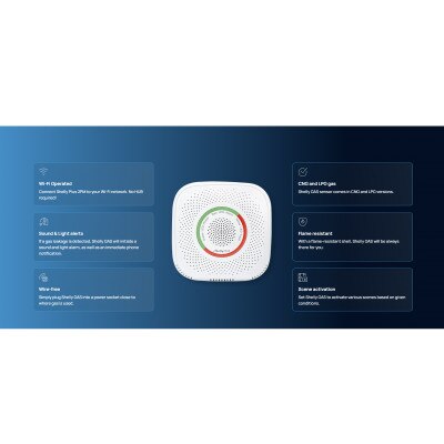 Shelly Wi-Fi Gas Sensor (CNG)