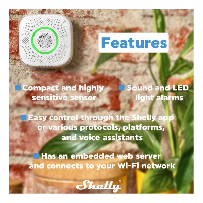 Shelly Wi-Fi Gas Sensor (CNG)