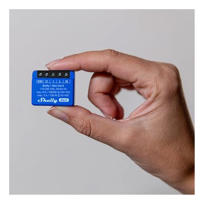 Shelly Wi-Fi 1 Mini Gen3 Smart Relay