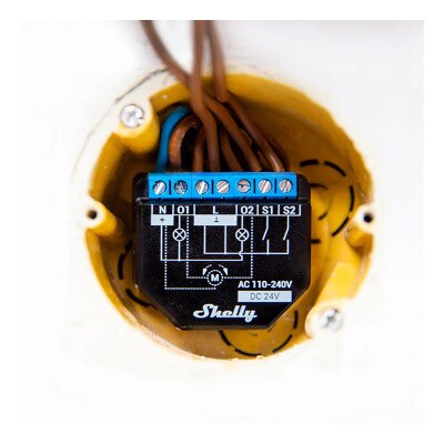 Shelly Wi-Fi Plus 2PM UL Smart Relay
