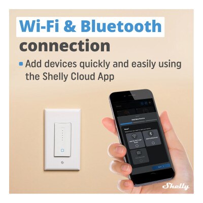 Shelly Wi-Fi Plus Wall Dimmer