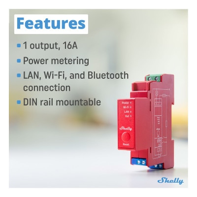 Shelly Pro 1PM UL US