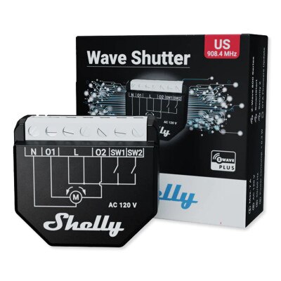 Shelly Wave Shutter UL US