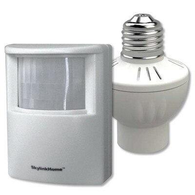 SkylinkHome Motion Activated Light Starter Kit, Screw In