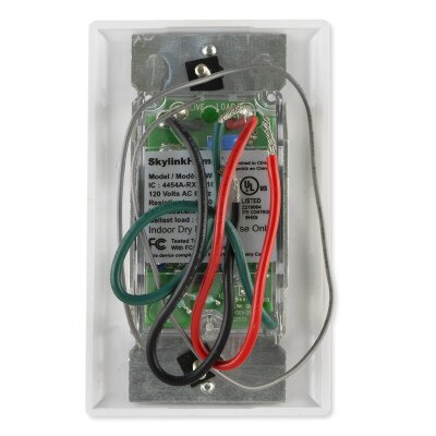 SkylinkHome Wall Switch with Snap-On Remote